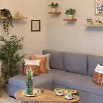 公寓 Heart, Premium 2br Suite, Sleeps 6 塞萨洛尼基